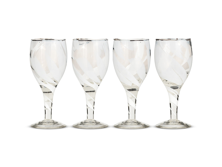 Lohara Wine Glass - White (Set of 4)