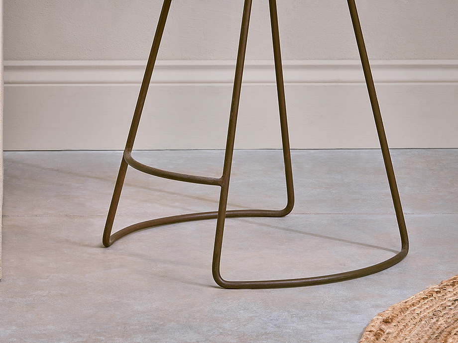Loko Mango Wood Stool - Short