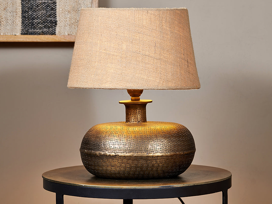 Lumbu Lamp -  Antique Brass - Small