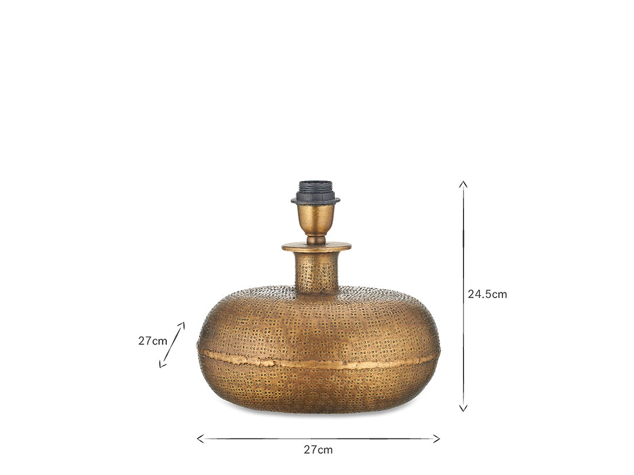 Lumbu Lamp -  Antique Brass - Small