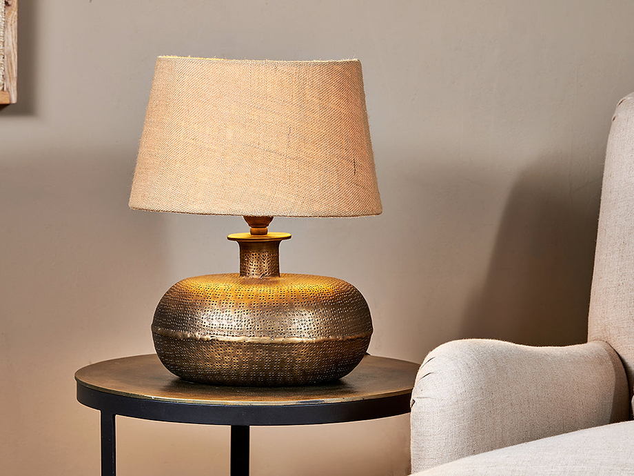 Lumbu Lamp -  Antique Brass - Small