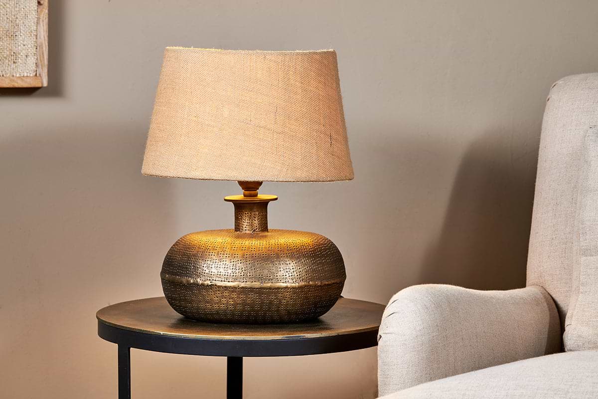 Lumbu Lamp Antique Brass Small