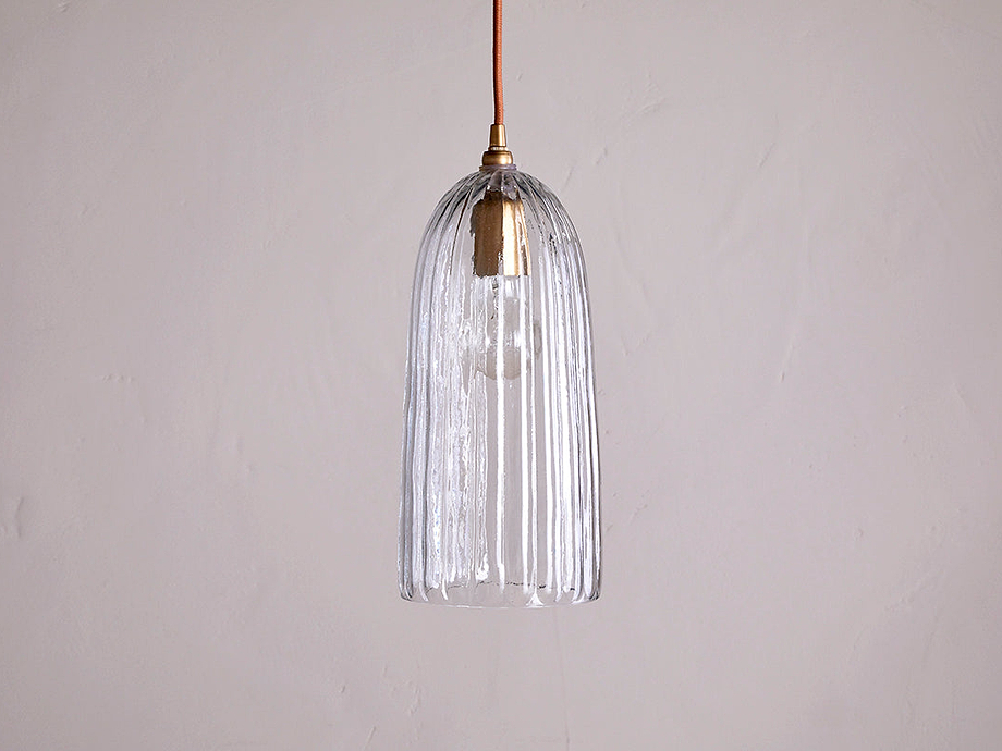 Lumina Recycled Glass Pendant - Clear