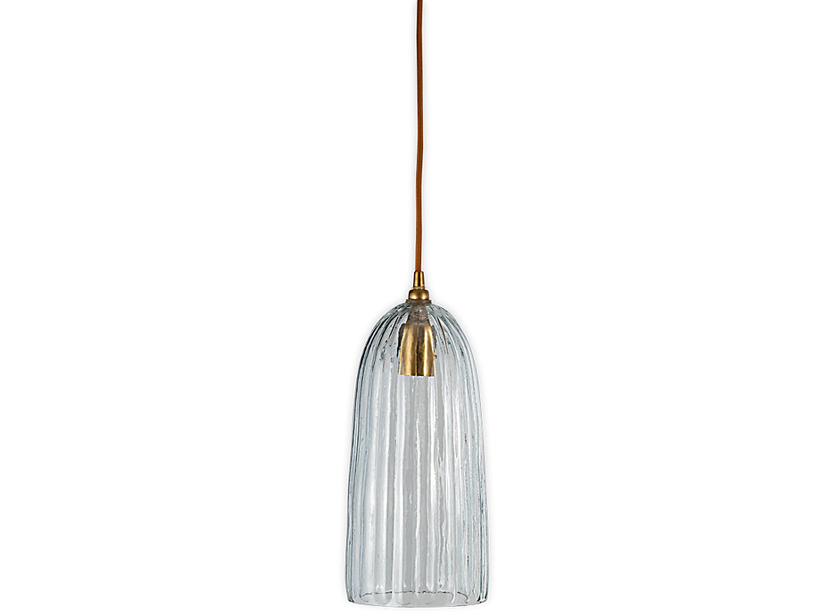 Lumina Recycled Glass Pendant - Clear