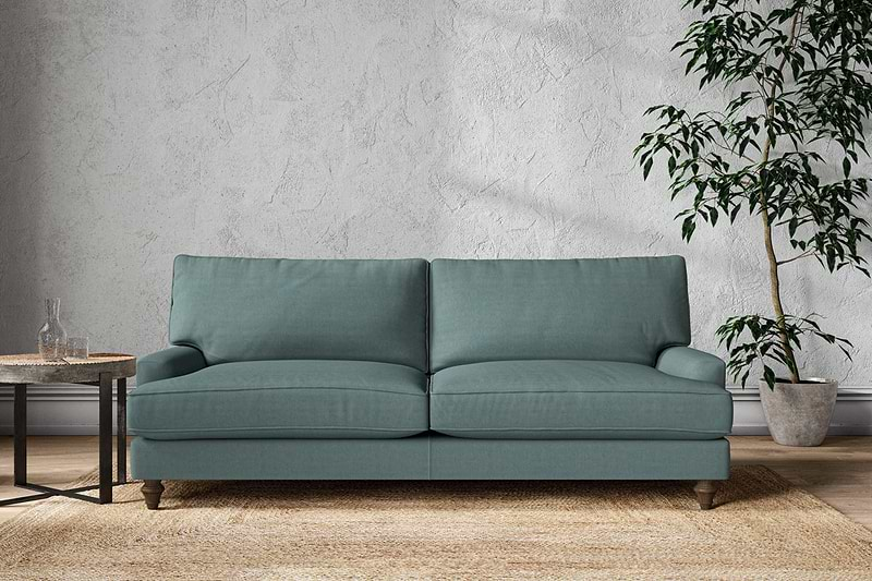 Marri Grand Sofa - Recycled Cotton Airforce