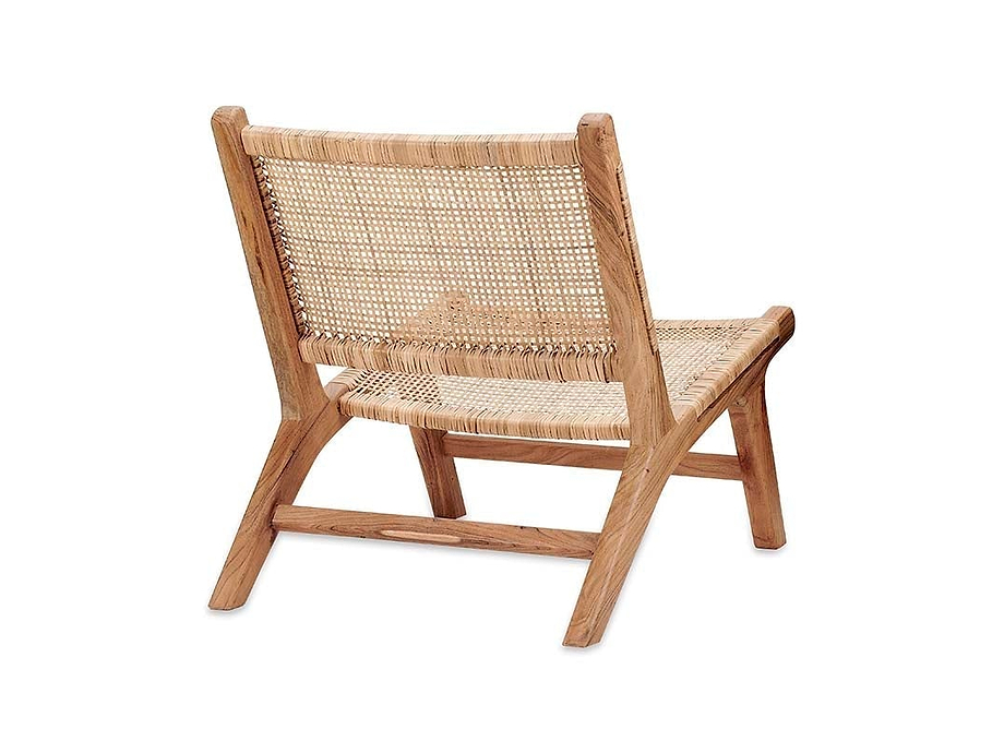 Madrisana Acacia & Rattan Woven Chair