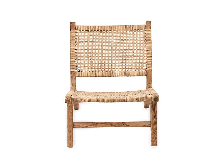 Madrisana Acacia & Rattan Woven Chair