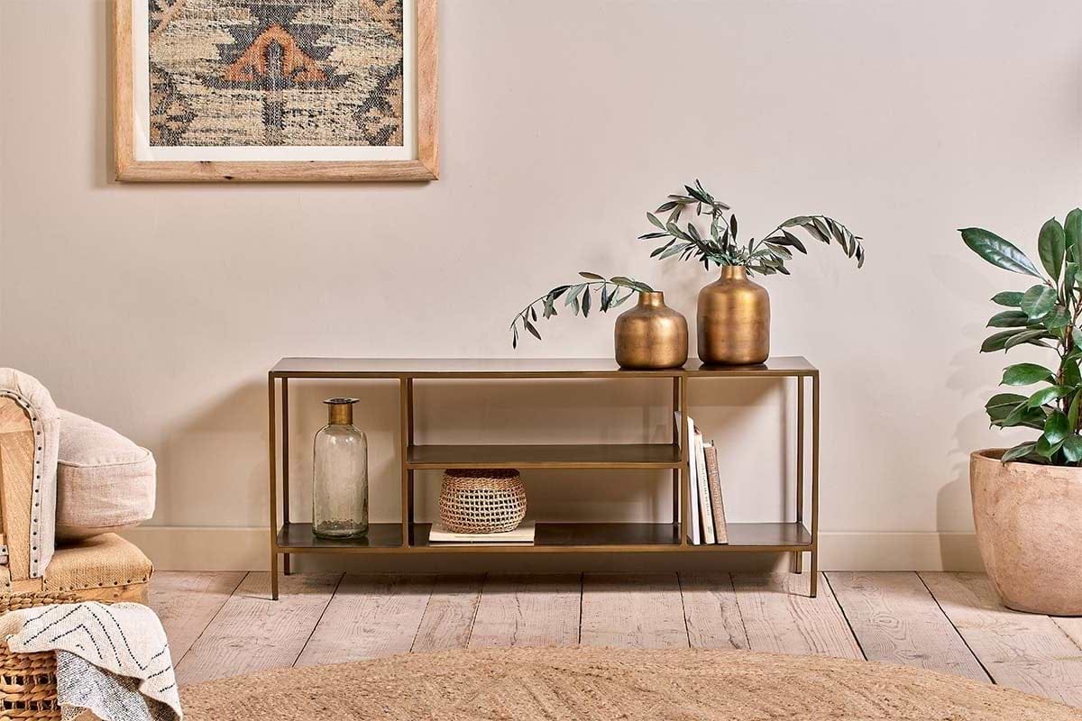 【新品】Magical Furniture Brass side shelf 新品】Magical Furniture Brass side shelf Magical Furniture