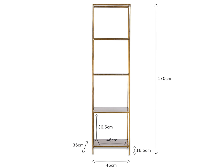 Mahi Shelving Unit - Narrow