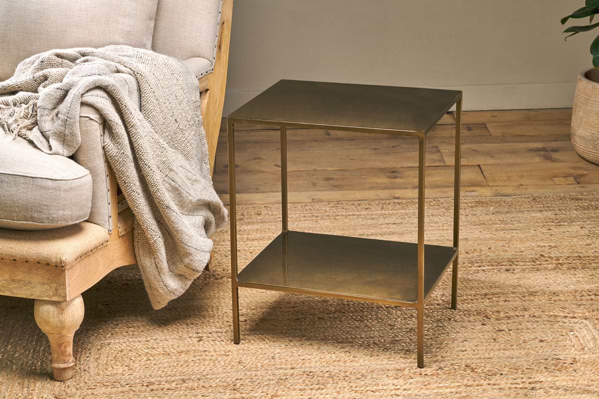 新品】Magical Furniture Brass side shelf