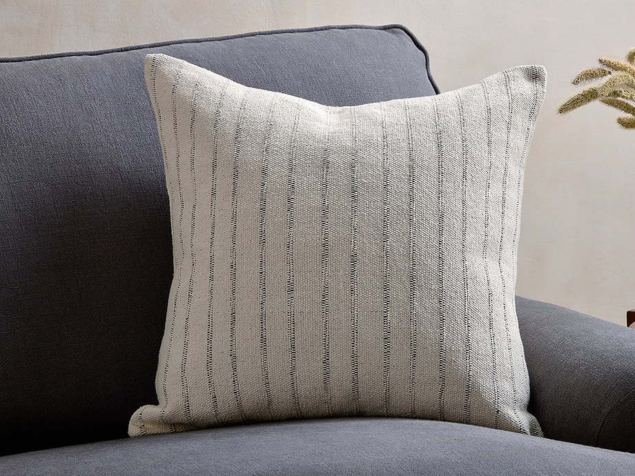 Maidaan Cotton Cushion Cover - Off White