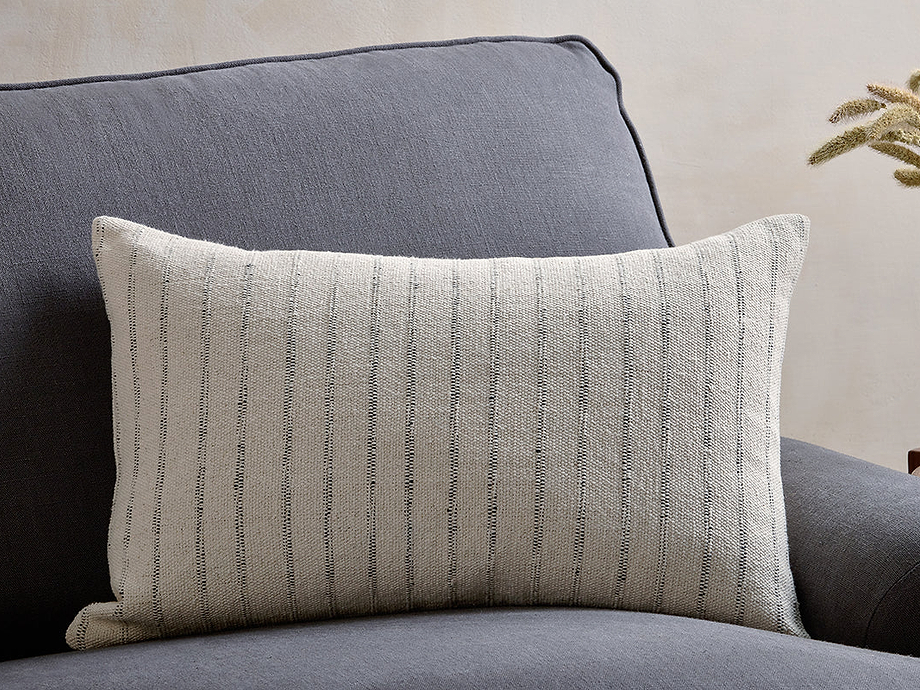 Maidaan Cotton Cushion Cover - Off White