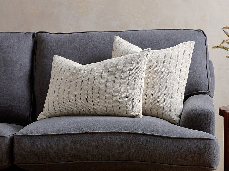 Maidaan Cotton Cushion Cover - Off White