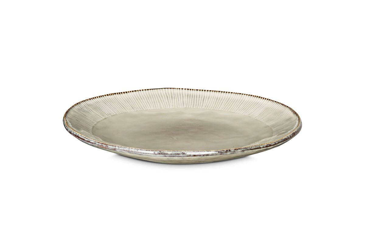 Malia Dinner Plate - Cream