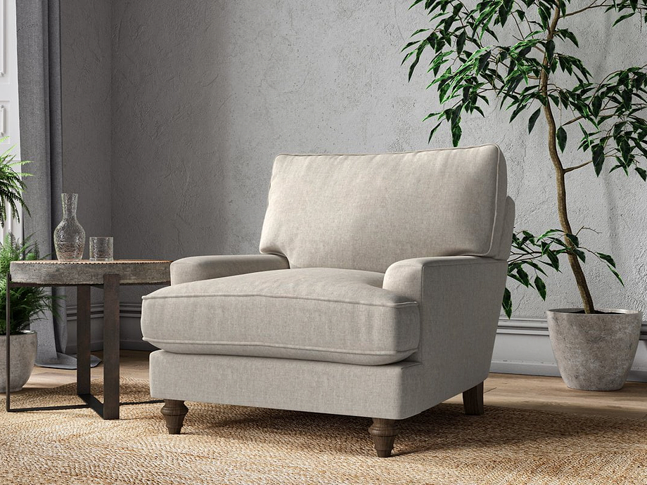 Marri Armchair - Brera Linen Natural