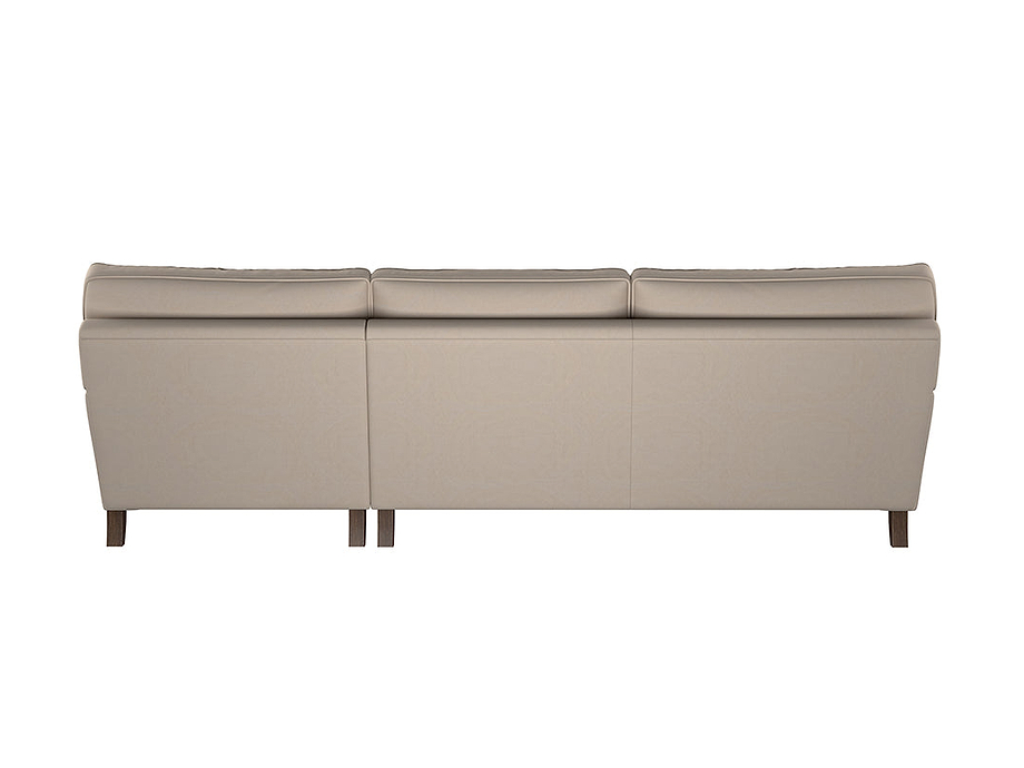 Marri Grand Right Hand Chaise Sofa - Recycled Cotton Thunder