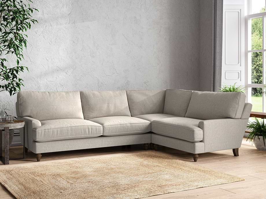 Marri Grand Right Hand Corner Sofa - Brera Linen Natural