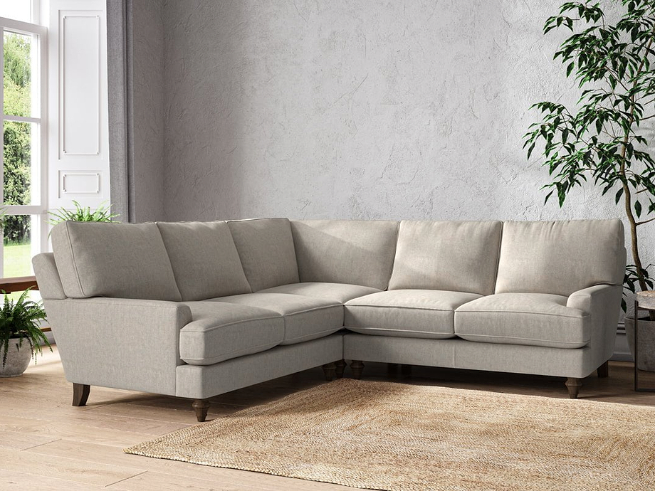 Marri Large Corner Sofa - Brera Linen Natural