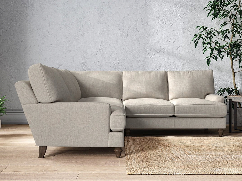 Marri Large Corner Sofa - Brera Linen Natural