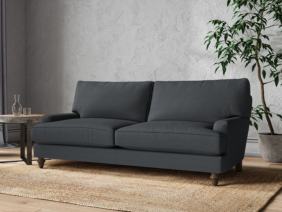 Marri Large Sofa - Recycled Cotton Thunder