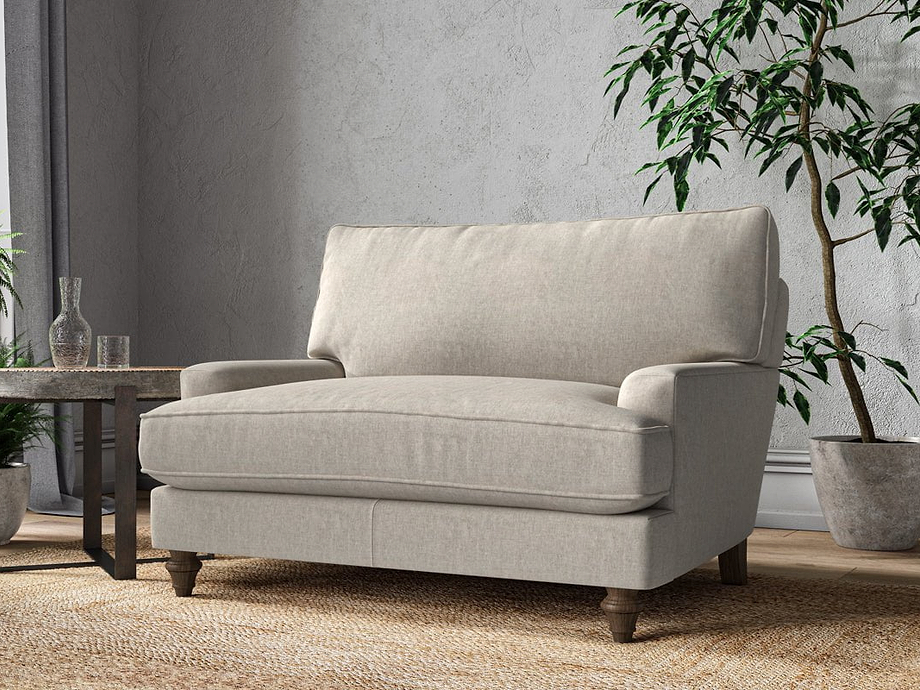 Marri Love Seat - Brera Linen Natural