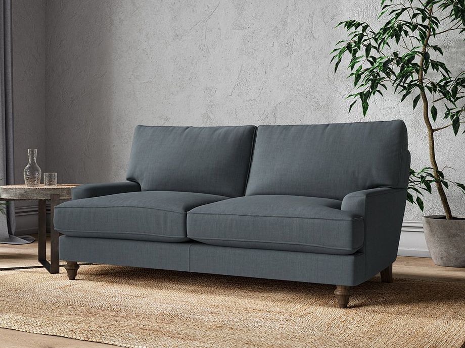 Marri Medium Sofa - Brera Linen Dusk