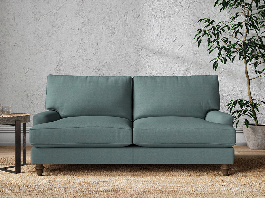 Marri Medium Sofa - Recycled Cotton Airforce