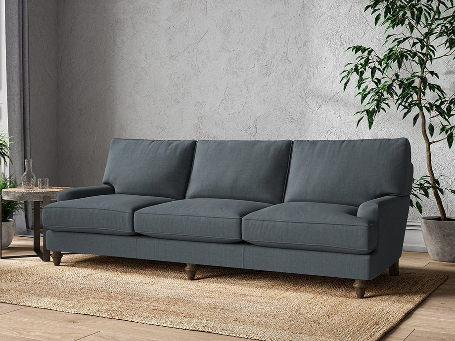 Marri Super Grand Sofa - Brera Linen Dusk