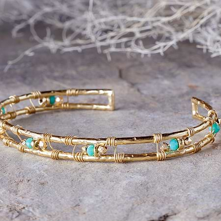 Mindra Bracelet - Turquoise-nkuku