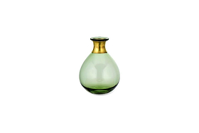 Miza Mini Glass Vase - Green