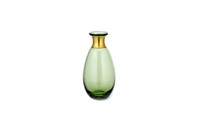 Miza Mini Glass Vase - Green
