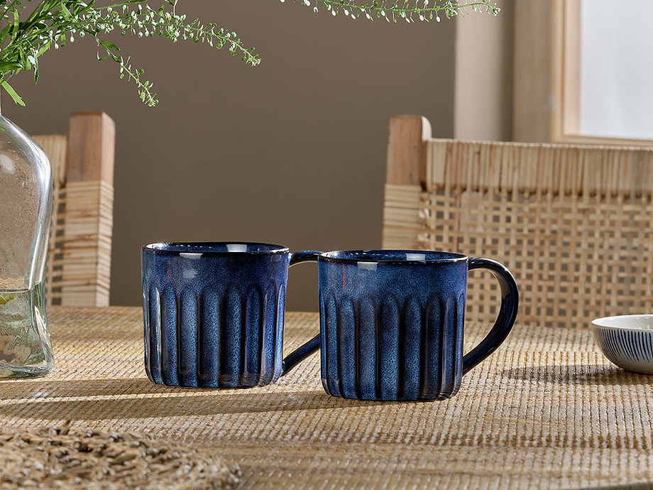 Moda Mug - Deep Blue (Set of 2)