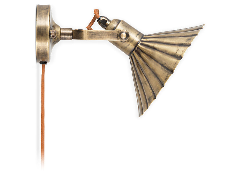 Moti Wall Lamp - Antique Brass