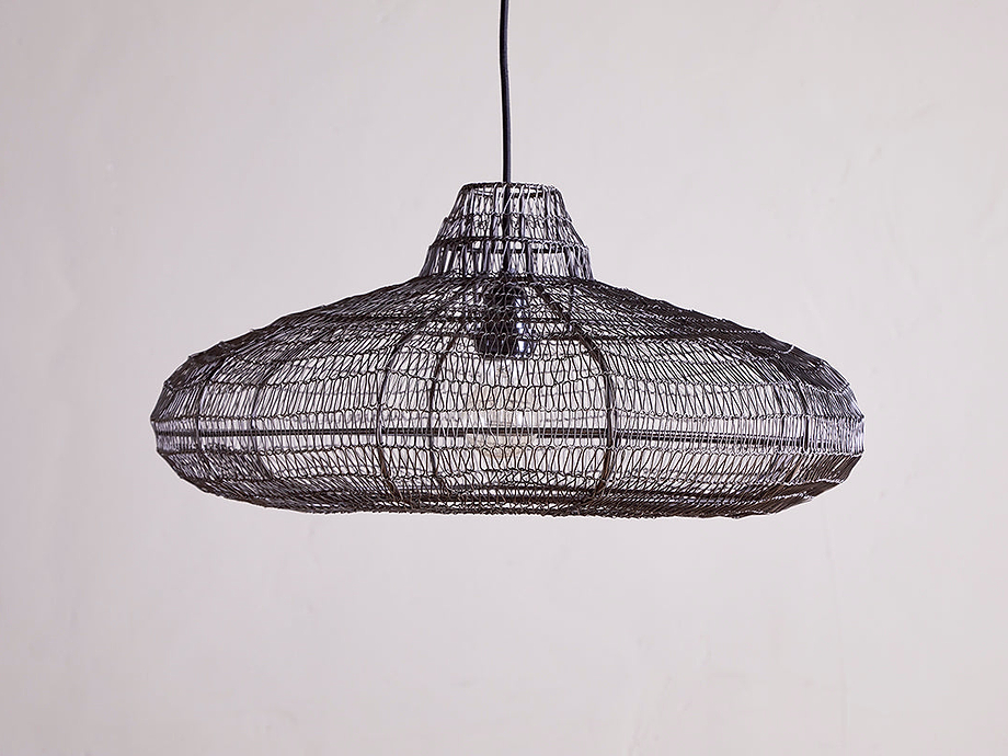 Mukuni Wire Lampshade - Bronze/Black