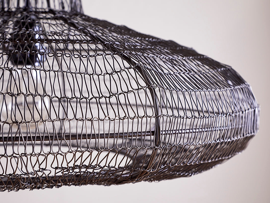 Mukuni Wire Lampshade - Bronze/Black