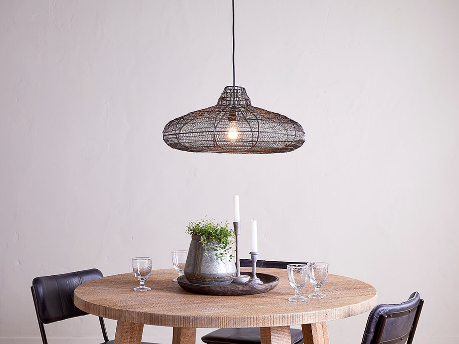 Mukuni Wire Lampshade - Bronze/Black