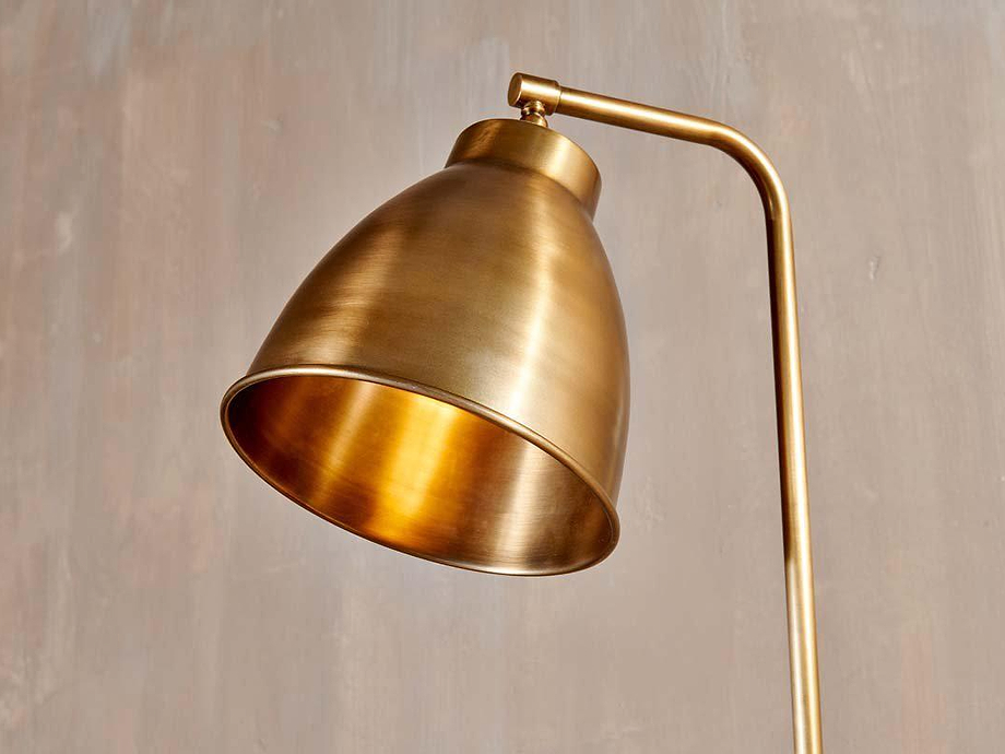 Muturi Floor Lamp - Antique Brass