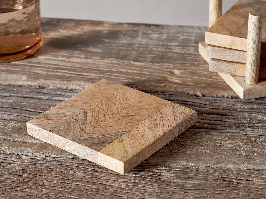 Nalbari Coasters - Natural (Set of 4)