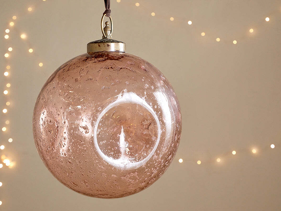Nishan Pinched Giant Bauble - Copper