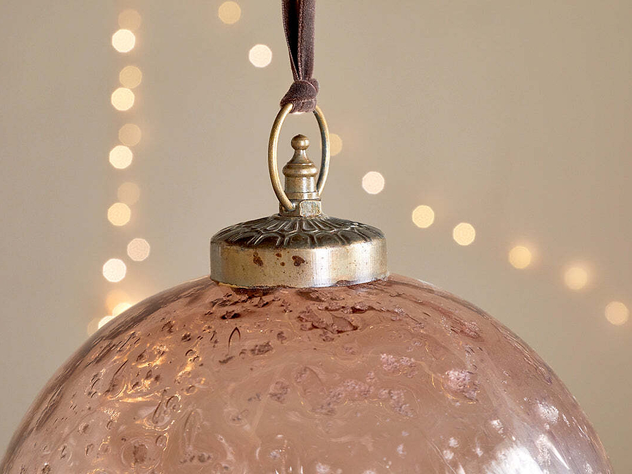 Nishan Pinched Giant Bauble - Copper