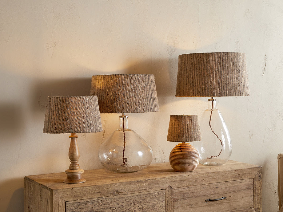 Nadee Banana Leaf Lampshade - Natural