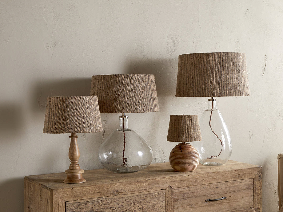 Nadee Banana Leaf Lampshade - Natural
