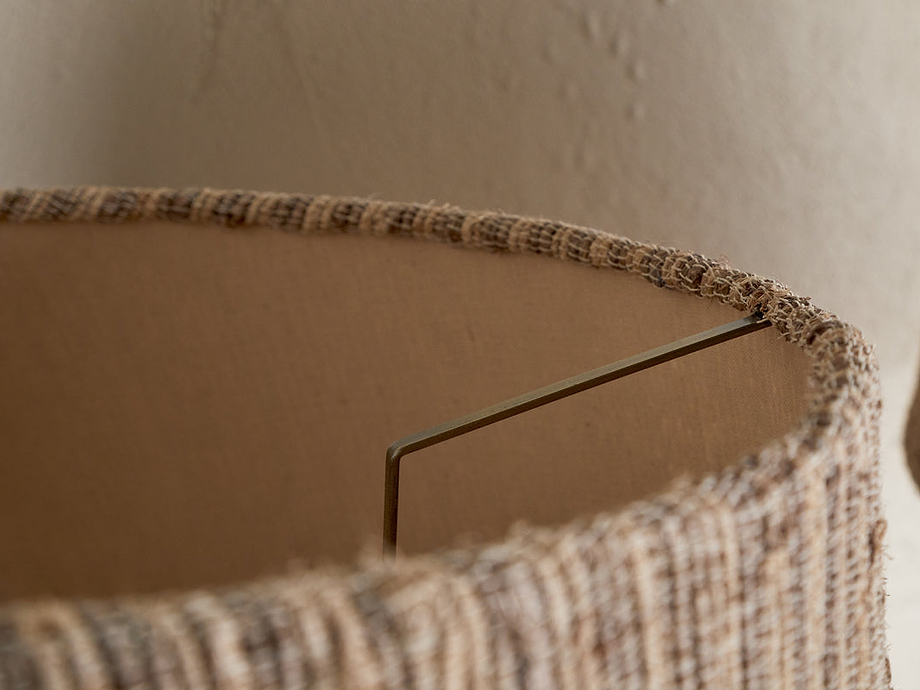 Nadee Banana Leaf Lampshade - Natural