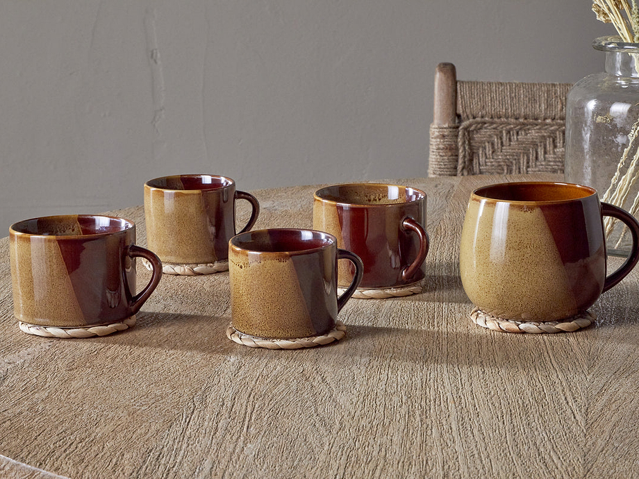 Naav Mugs - Mustard - Large (Set of 2)