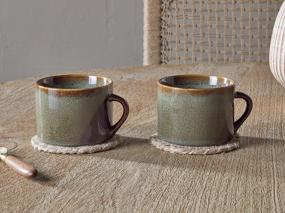 Naav Mugs - Blue - Large (Set of 2)
