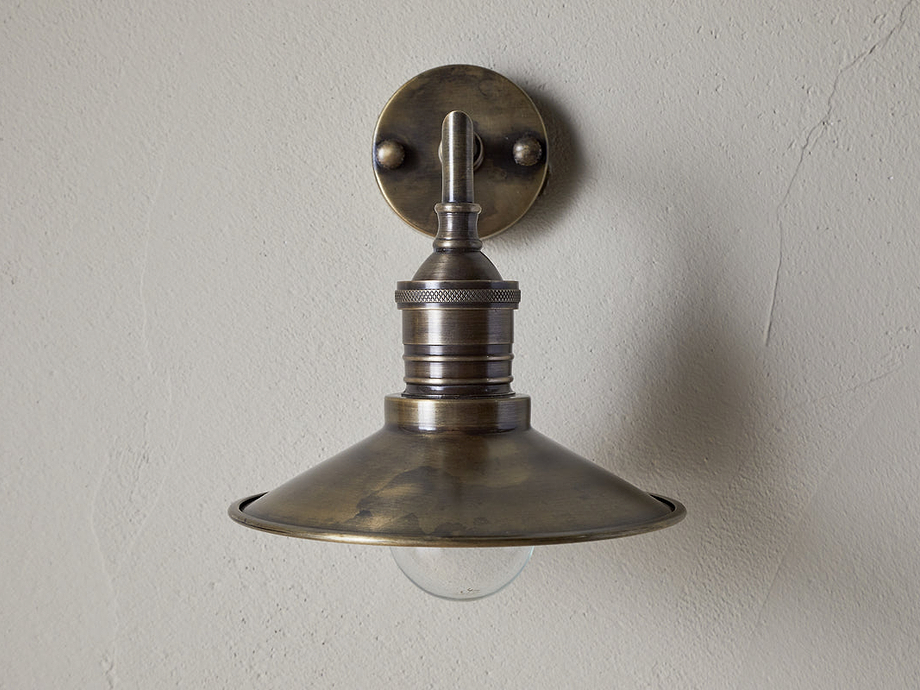 Najja Brass Wall Lamp - Antique Brass