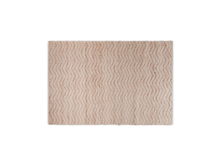 Nabami Chevron Jute Rug - Natural