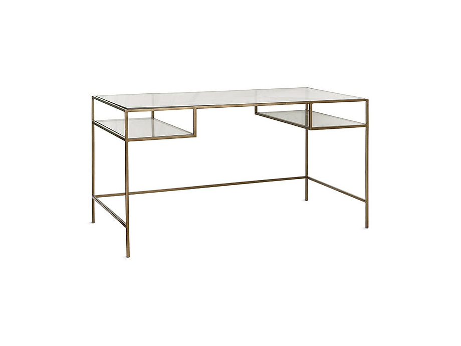 Nakuru Iron & Glass Desk
