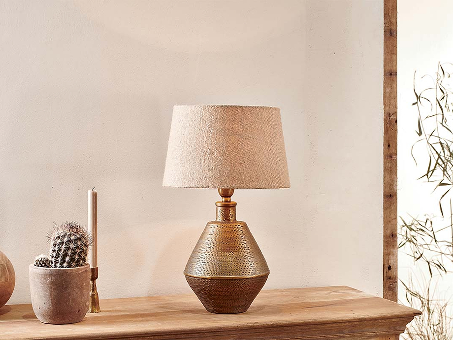 Nalgonda Lamp - Antique Brass - Small