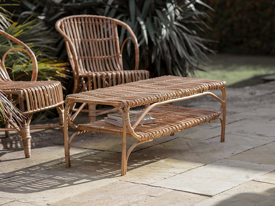 Nesari Rattan Coffee Table